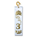 2"x8" 3rd Place Stock Event Ribbons (TRACK) Carded